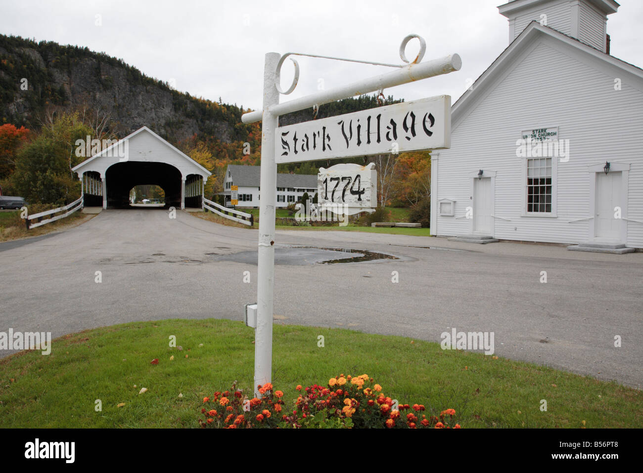 Stark Village during the autumn months Located in the historical