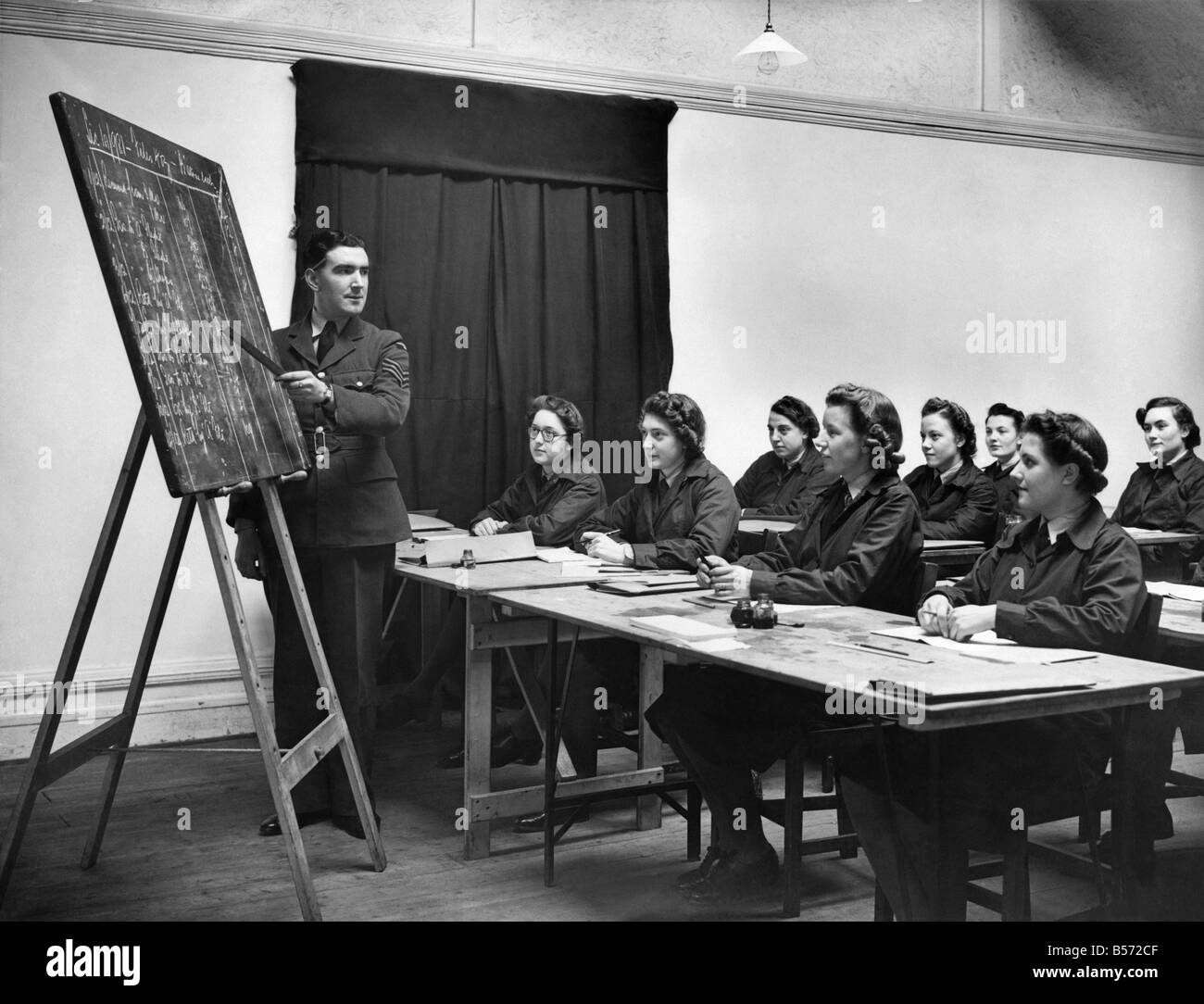 World war ii women waaf hi-res stock photography and images - Alamy