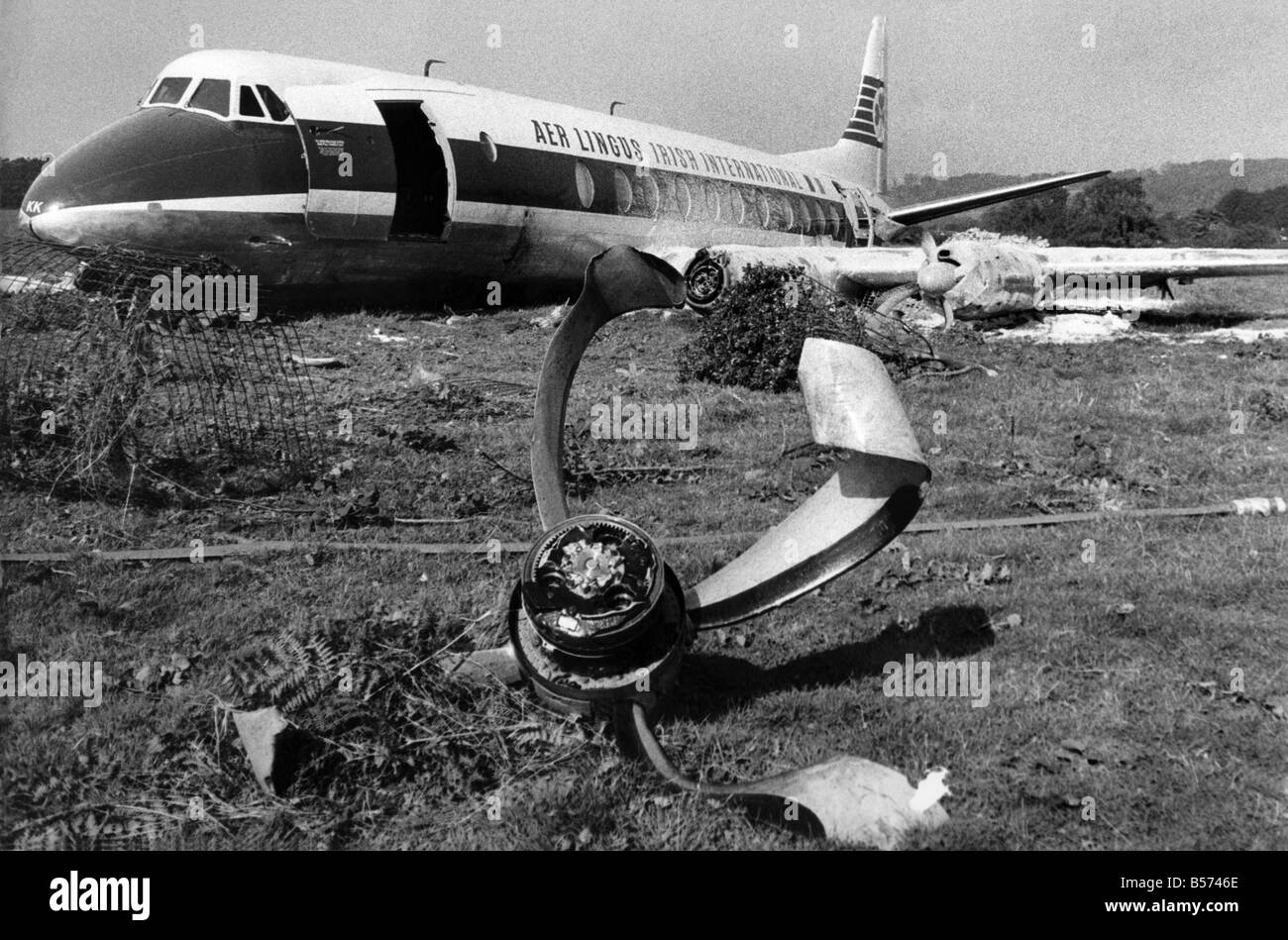 Air Accidents. Amazingly, no one was killed when the fourengined Aer