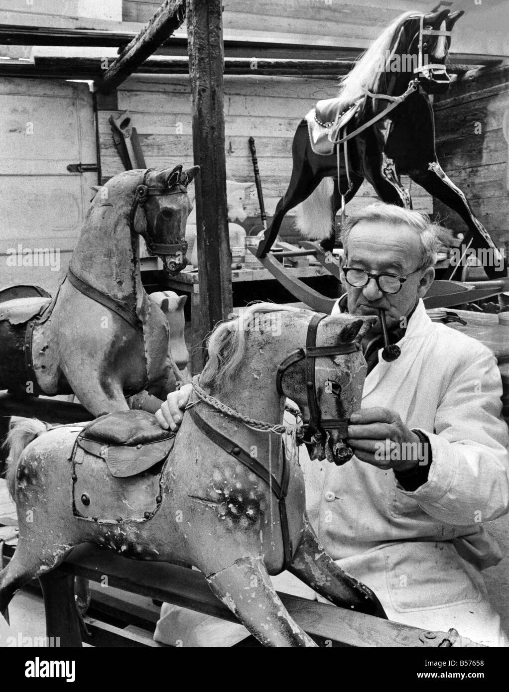rocking horse man