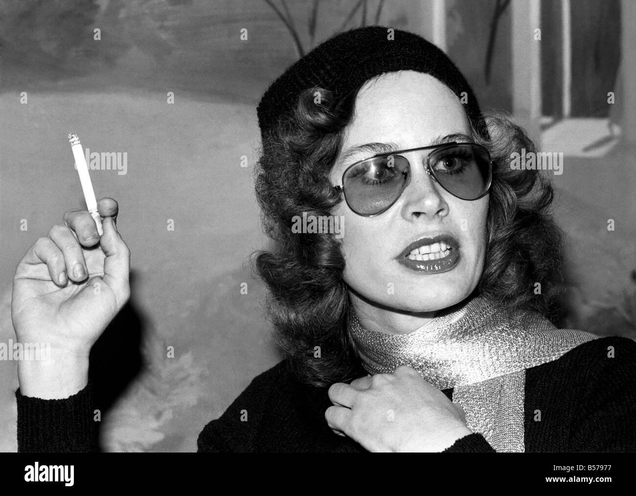 U.S. actress Karen Black. January 1975 75-00406-003 Stock Photo