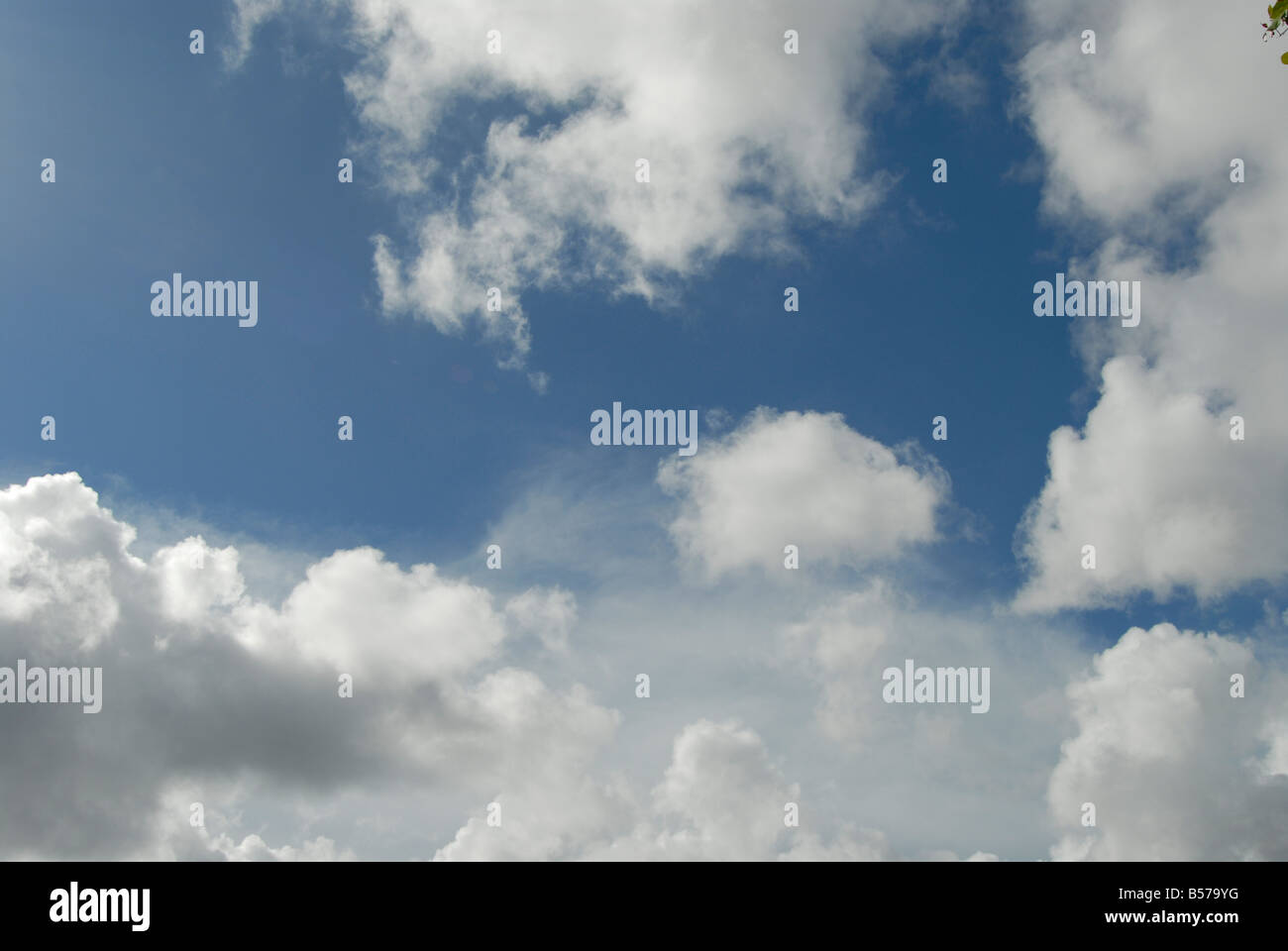 Blue sky with rain clouds hi-res stock photography and images - Alamy