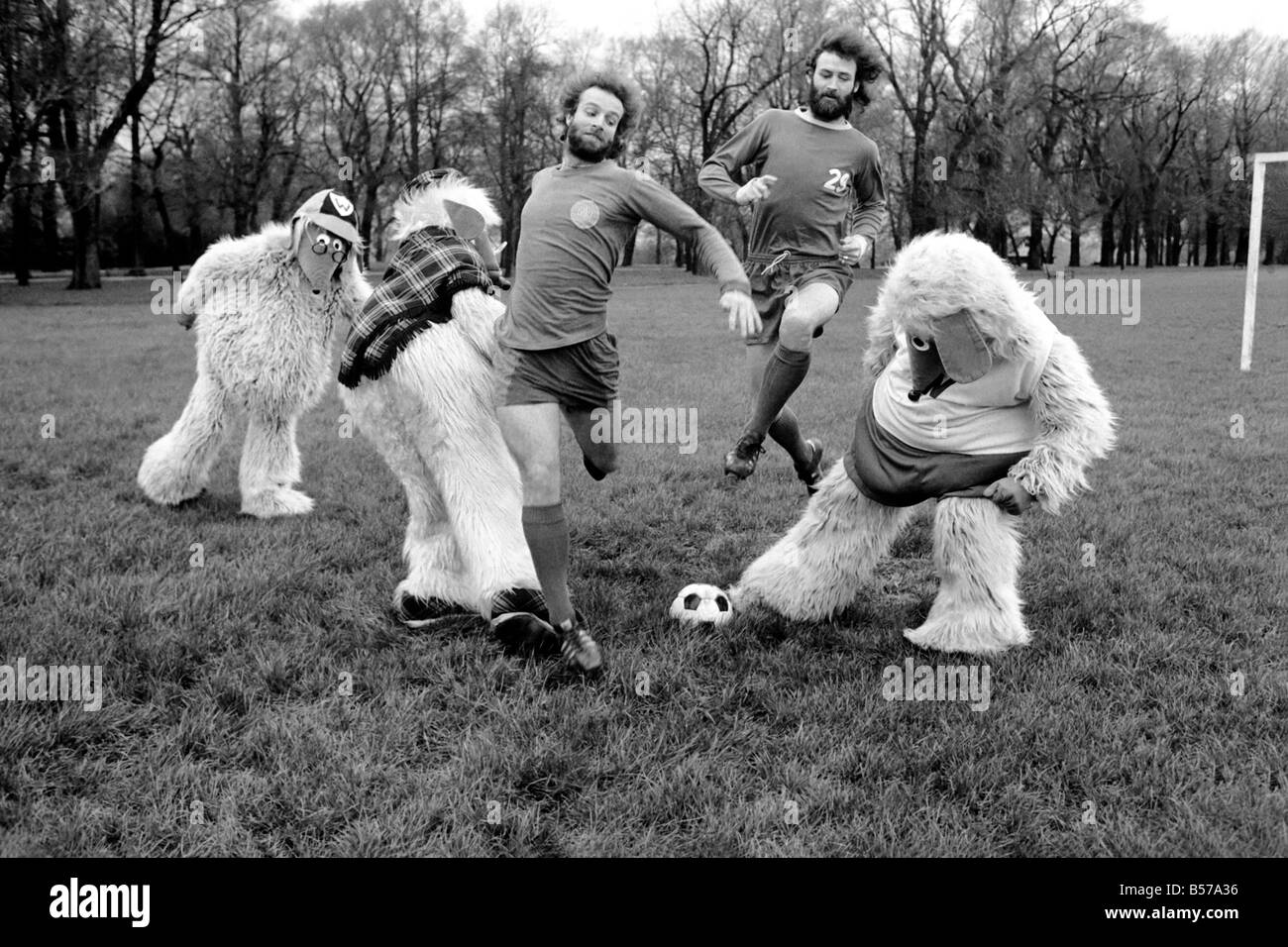 Wimbledon Wombles. January 1975 7500394009 Stock Photo Alamy