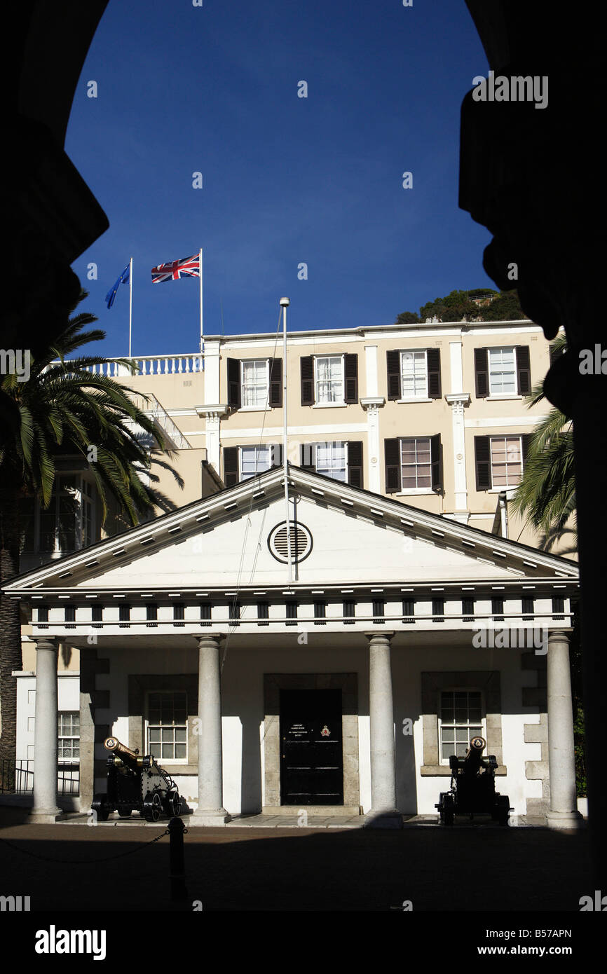 The Convent GuardRoom, Main Street, Gibraltar Stock Photo Alamy