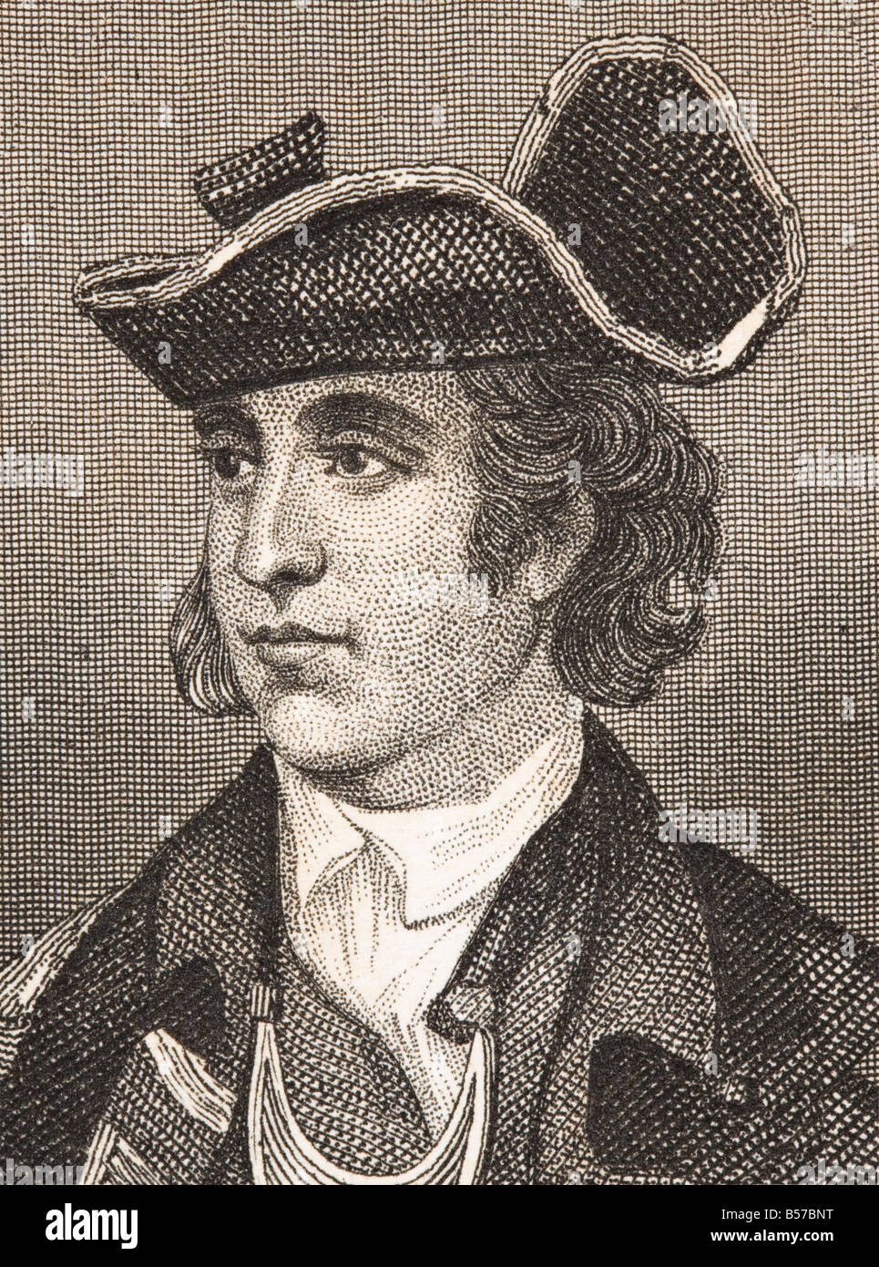 John Sullivan, 1740 - 1795. American General in the Revolutionary War. Stock Photo