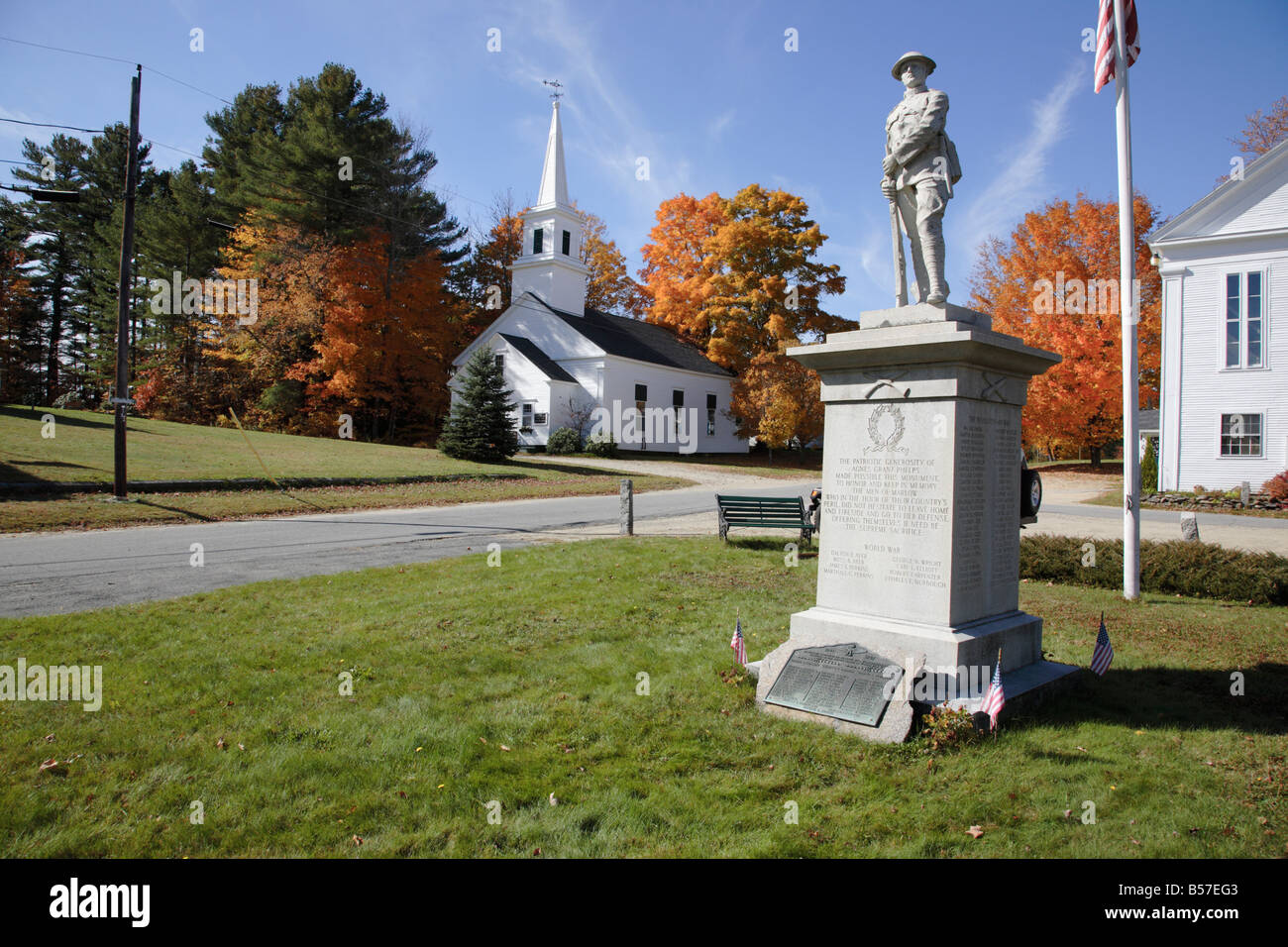 The village of Marlow during the autumn months Located in the Marlow