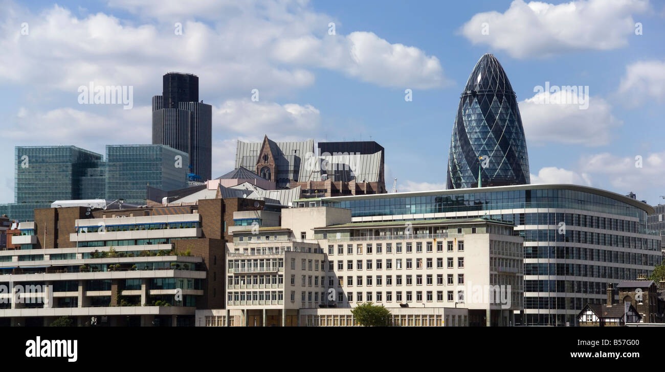 england london the city office block near to london assembly building