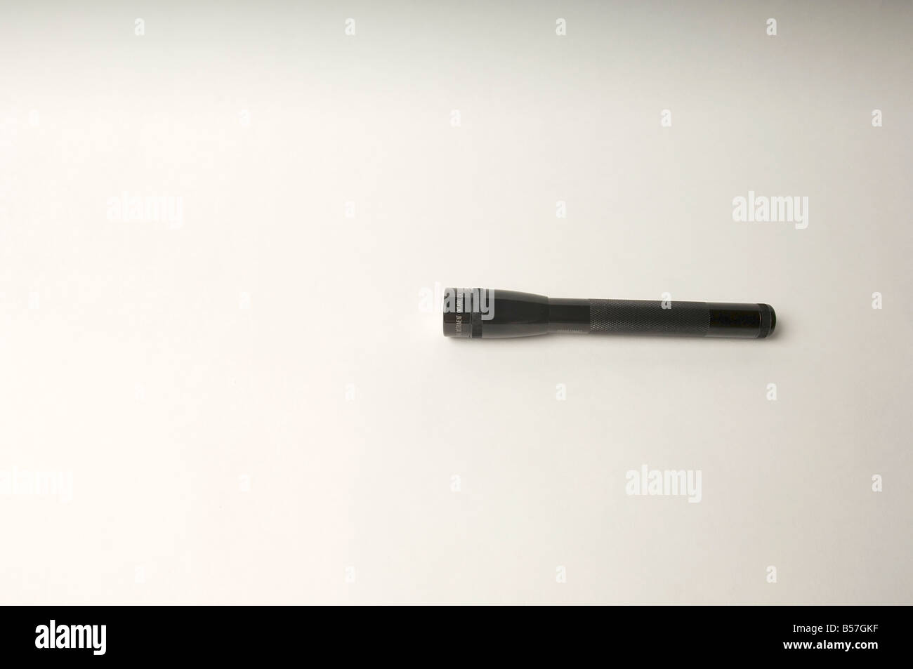 Flashlight Torch With An Aluminum Body And Led Electronic Construction