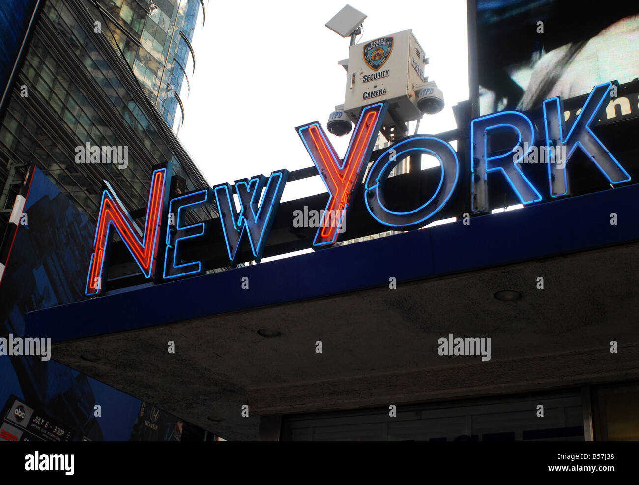 New York Police Department, Times Square Stock Photo - Alamy
