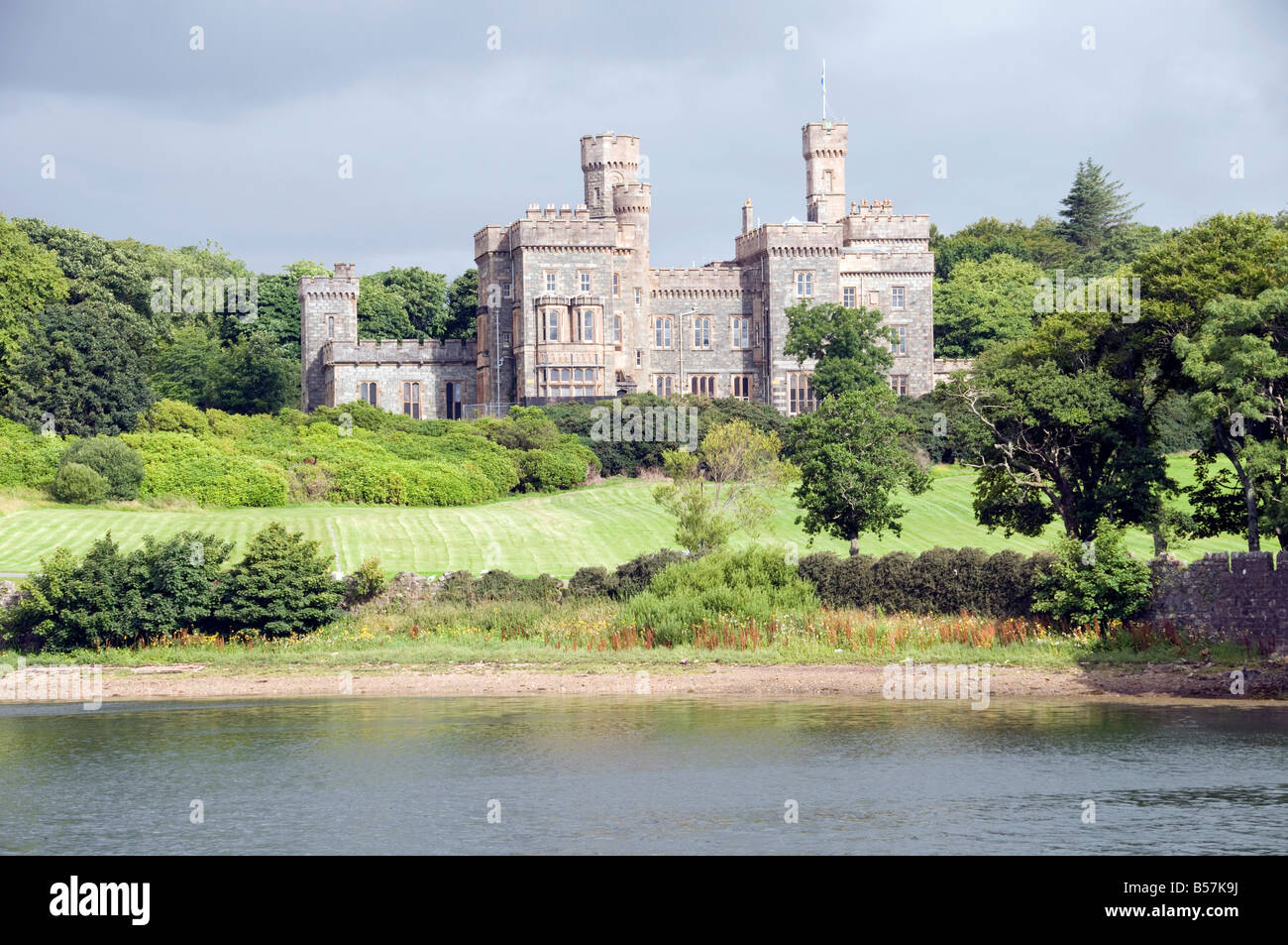 Lews Castle Stornoway Scotland Stock Photo Alamy