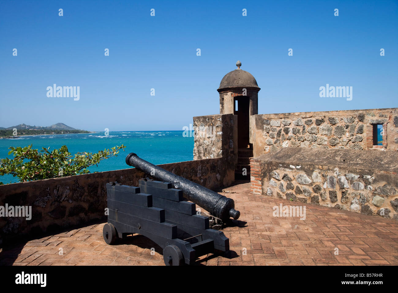 Fort of San Felipe, Puerto Plata, Dominican Republic, West Indies, Caribbean, Central America Stock Photo