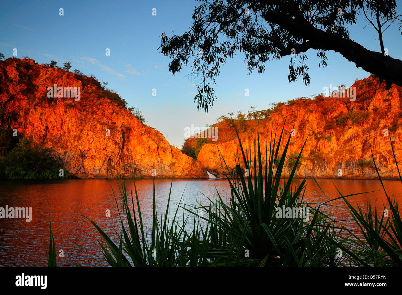 Edith Falls, Leilyn, Nitmiluk National Park, Northern Territory, Australia, Pacific Stock Photo