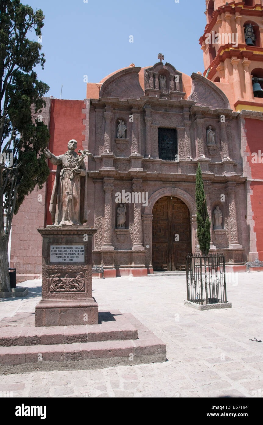 Oratorio de San Felipe Neri, a church in San Miguel de Allende (San Miguel), Guanajuato State, Mexico, North America Stock Photo