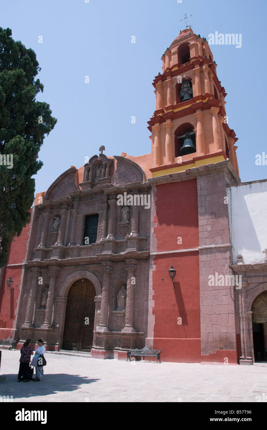 Oratorio de San Felipe Neri, a church in San Miguel de Allende (San Miguel), Guanajuato State, Mexico, North America Stock Photo