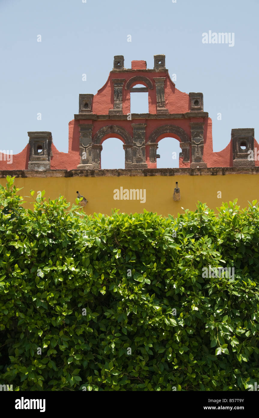 Plaza de Allende, a square near Templo de Nuestra Senora de la Salud church, San Miguel de Allende, Guanajuato State, Mexico Stock Photo