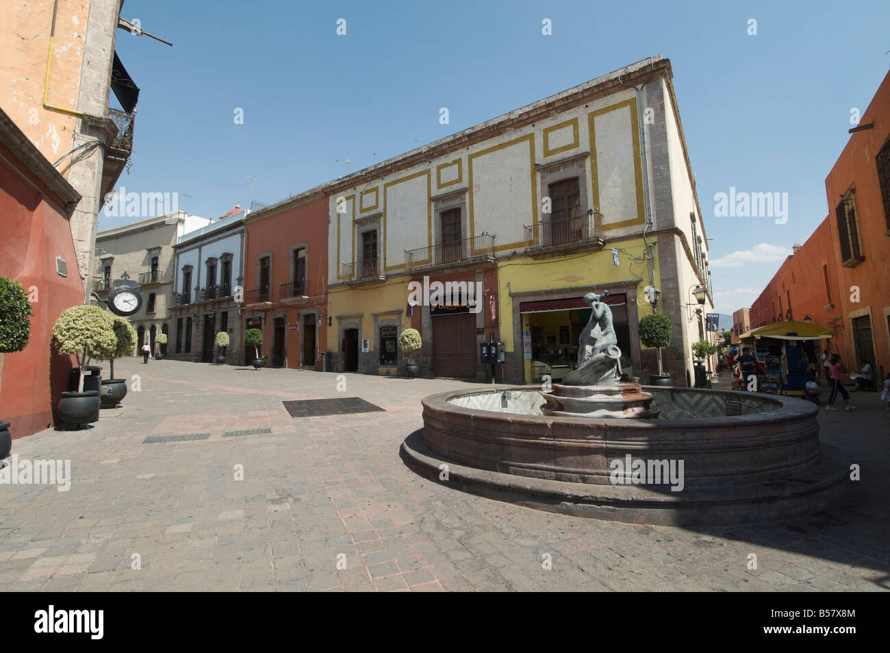 Santiago de Queretaro (Queretaro), a UNESCO World Heritage Site, Queretaro State, Mexico, North America Stock Photo