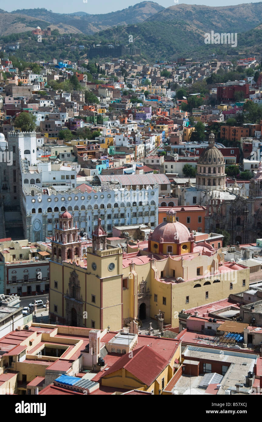 The Basilica de Nuestra Senora de Guanajuato, in Guanajuato, Guanajuato State, Mexico Stock Photo