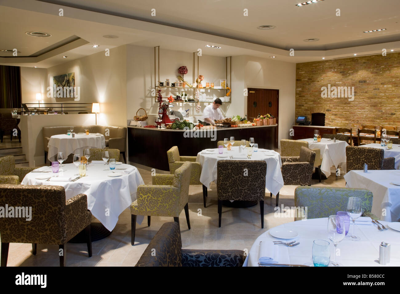 Avista Restaurant Mayfair London Stock Photo Alamy