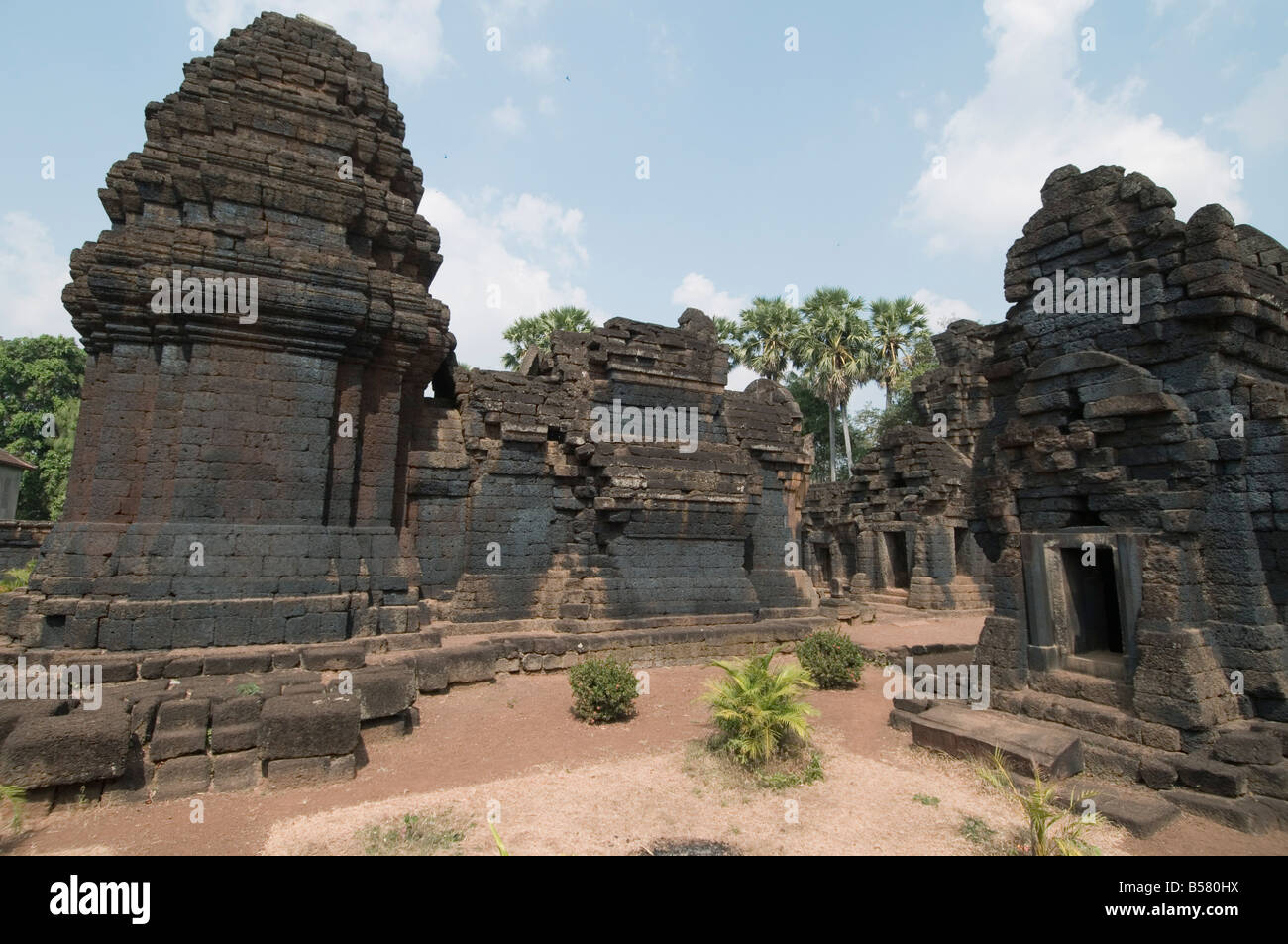 Wat Kohear Nokor, 11th century Hindu temple, Cambodia, Indochina, Southeast Asia, Asia Stock Photo