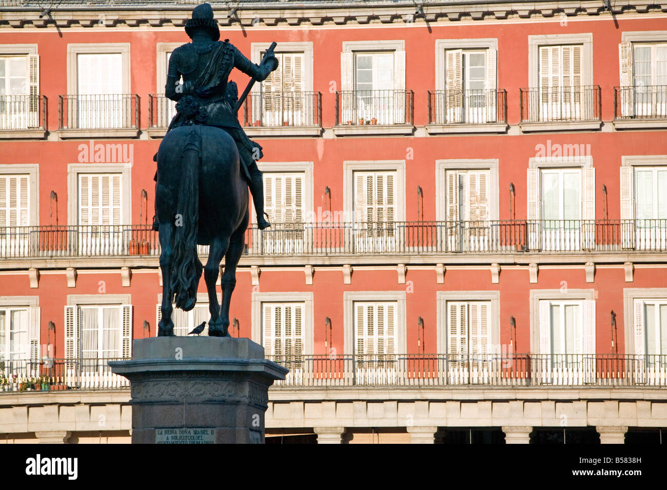 Plaza Mayor, Madrid, Spain, Europe Stock Photo