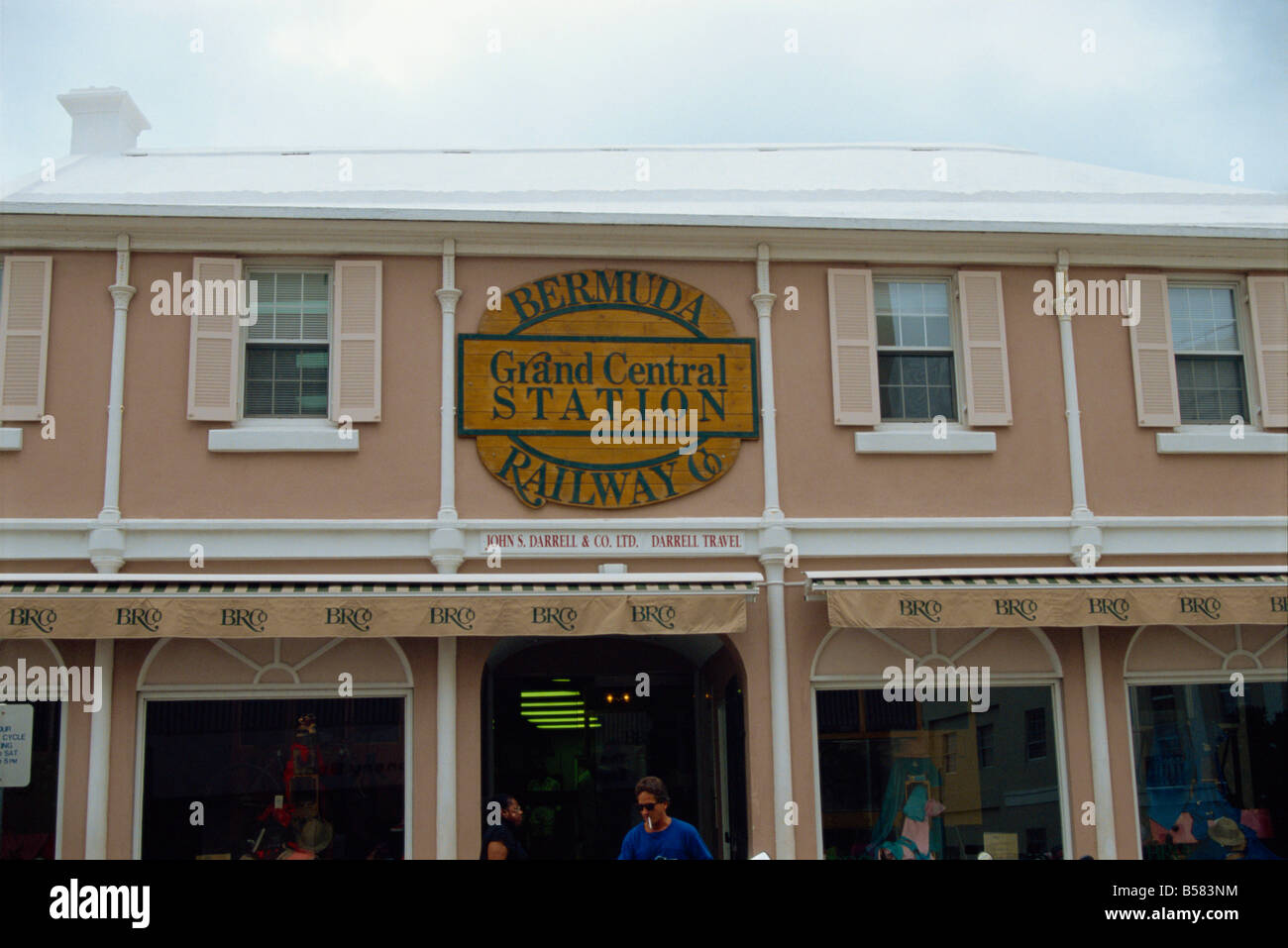Hamilton Bermuda Atlantic Central America Stock Photo