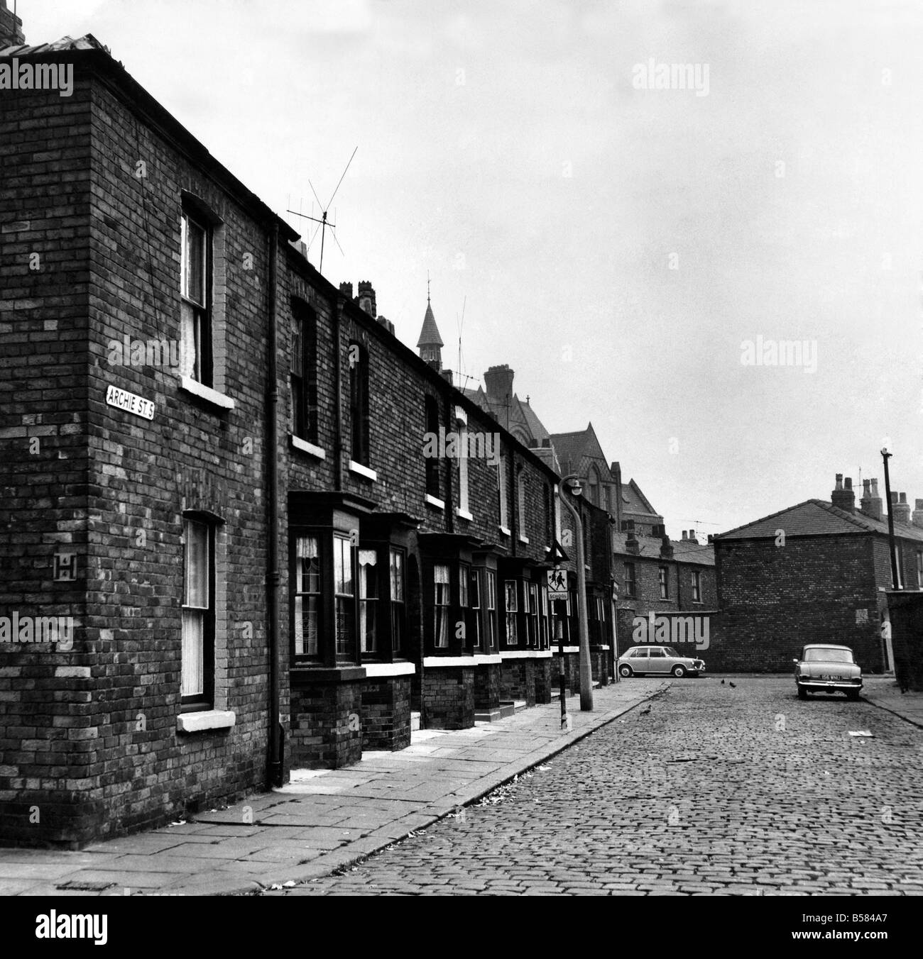 Archie St. (Coronation St.) Salford. Views of Archie St. which is the ...