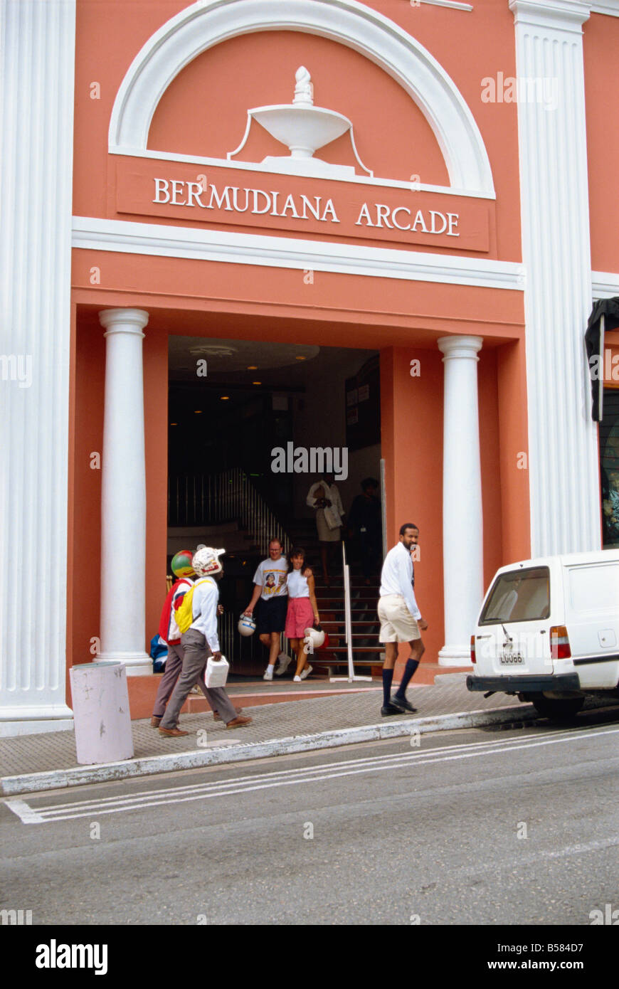 Hamilton Bermuda Atlantic Central America Stock Photo