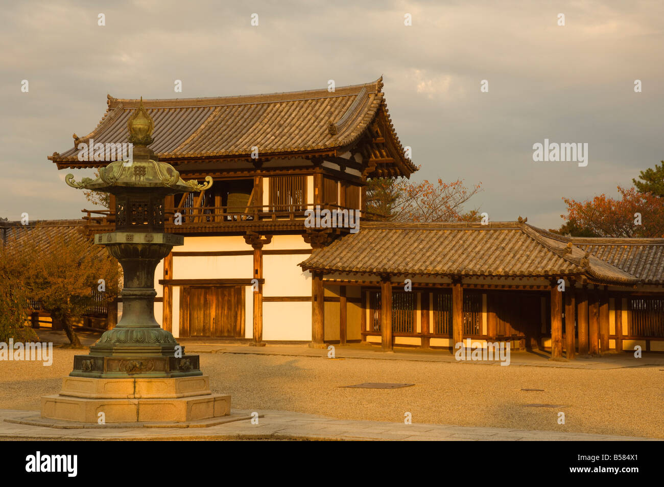 Shoro, Horyu-ji Temple, Nara, Kansai, Honshu, Japan Stock Photo