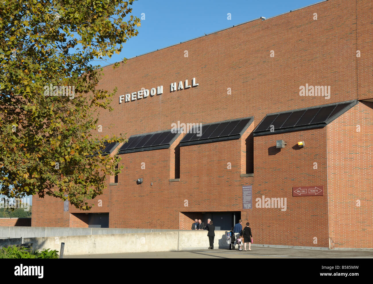 Freedom Hall in Johnson City, Tennessee, USA Stock Photo Alamy