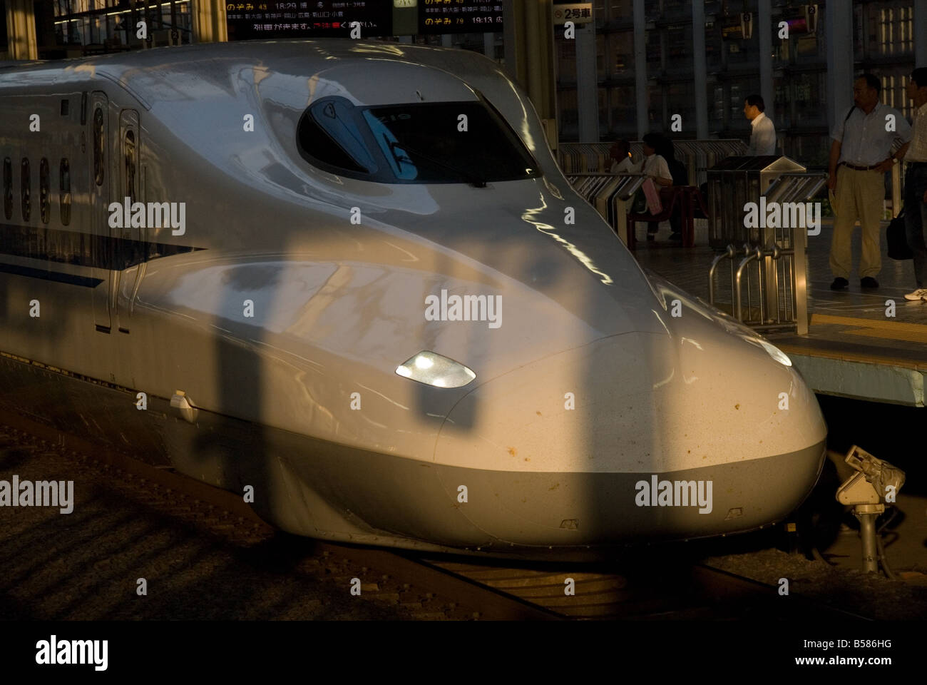 Shinkansen bullet train Stock Photo - Alamy