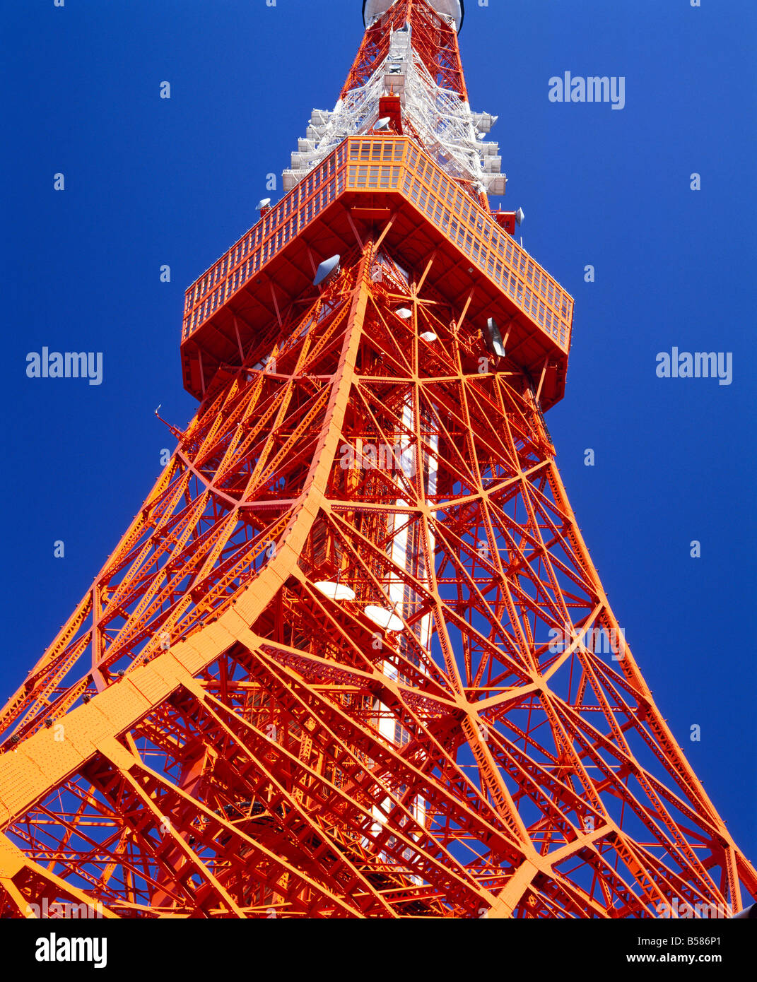 Tokyo Tower, Tokyo, Japan, Asia Stock Photo