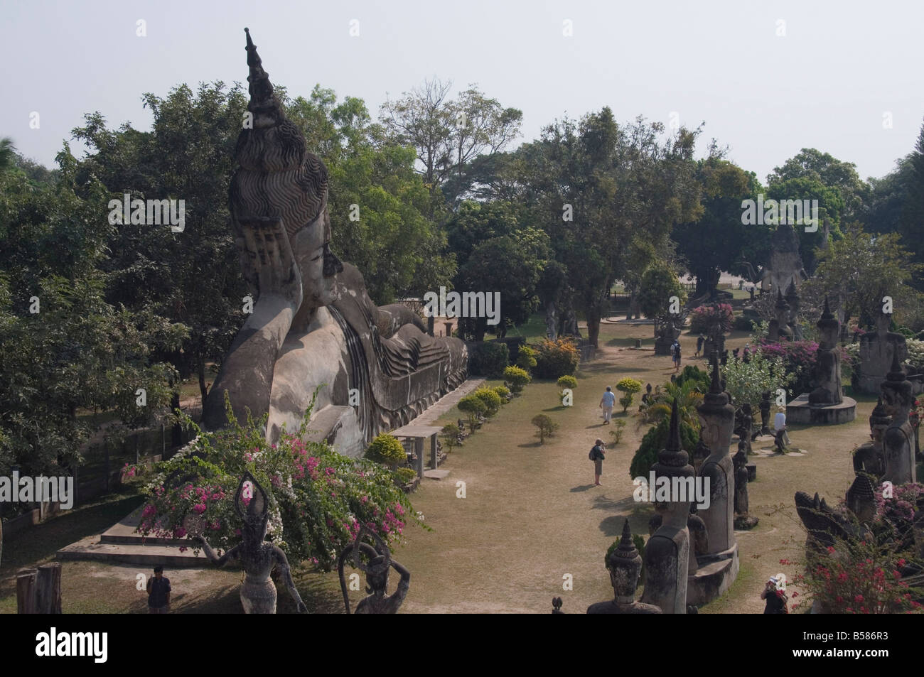 Buddha Park, Xieng Khuan, Vientiane, Laos, Indochina, Southeast Asia, Asia Stock Photo