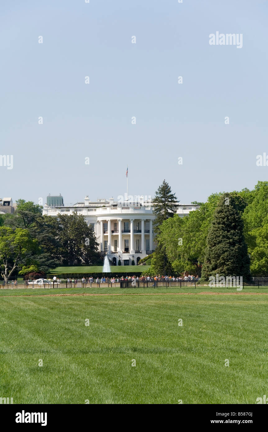 The White House, Washington D.C. (District of Columbia), United States of America, North America Stock Photo