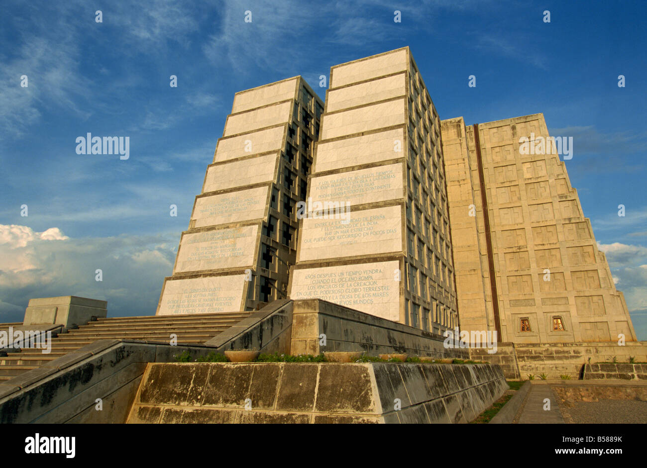 Faro a Colon, Santo Domingo, Dominican Republic, West Indies, Central America Stock Photo