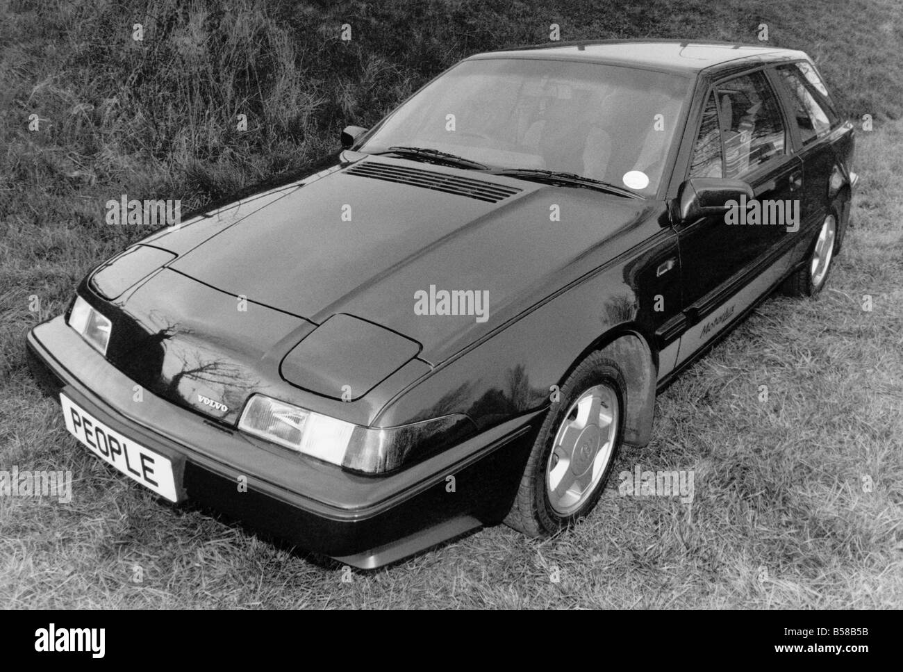 Motor Cars, Swedish, Volvo 480. April 1989 P005870 Stock Photo Alamy