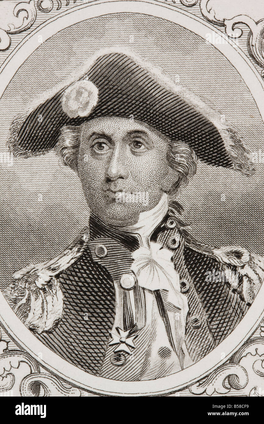 John Paul Jones 1742 1792 American Revolution naval officer Stock Photo