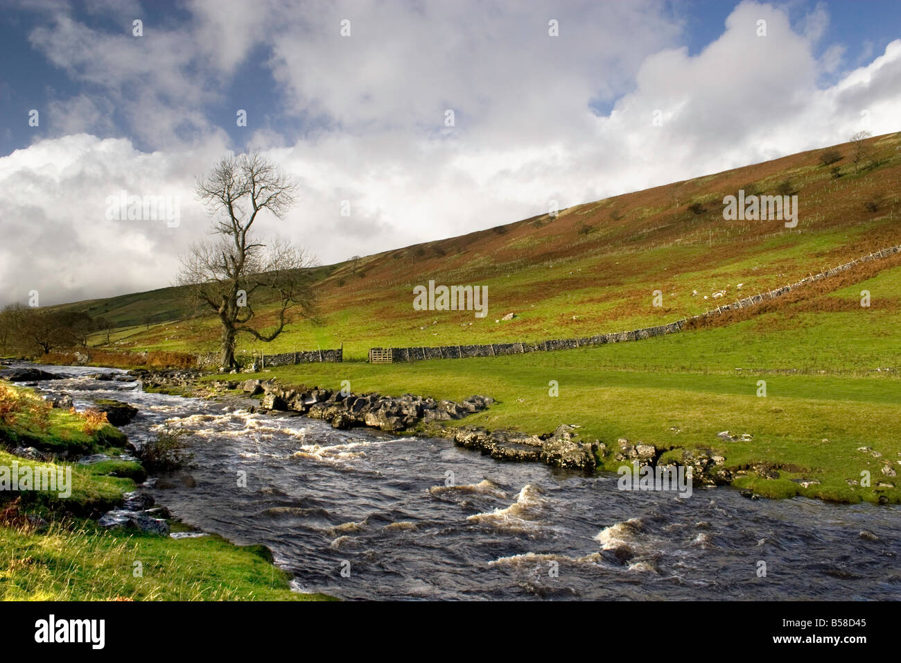 River Wharfe, near Buckden, Yorkshire Dales Stock Photo Alamy