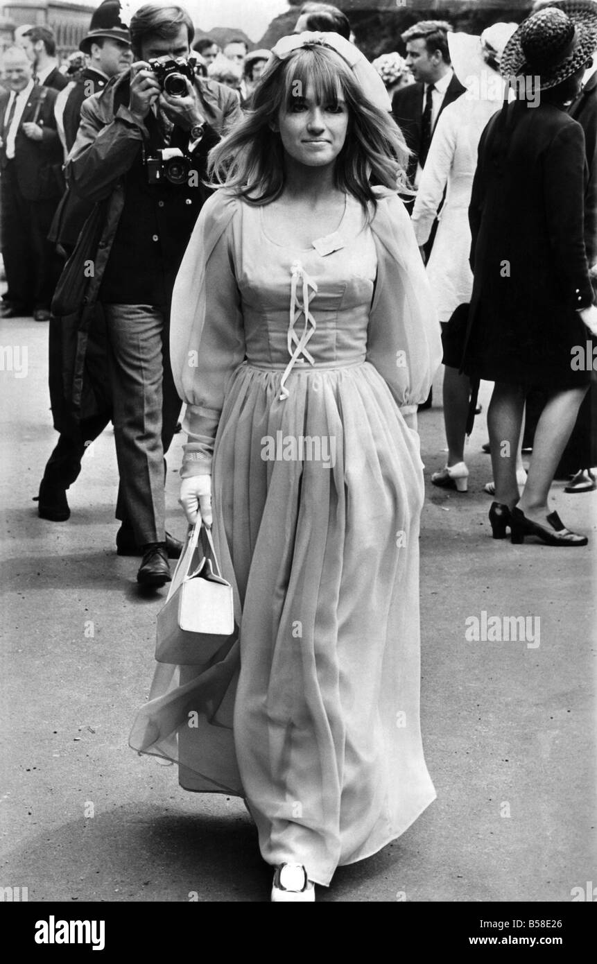 Singer Twinkle, (Lynn Ripley) seen here at Royal Ascot. June 1969 ...