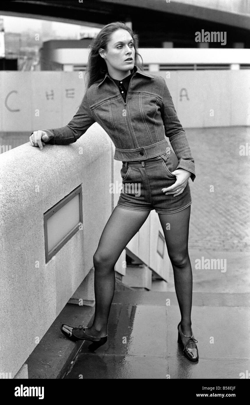 1970's Fashion: Shorts. January 1971 71-00161-014 Stock Photo