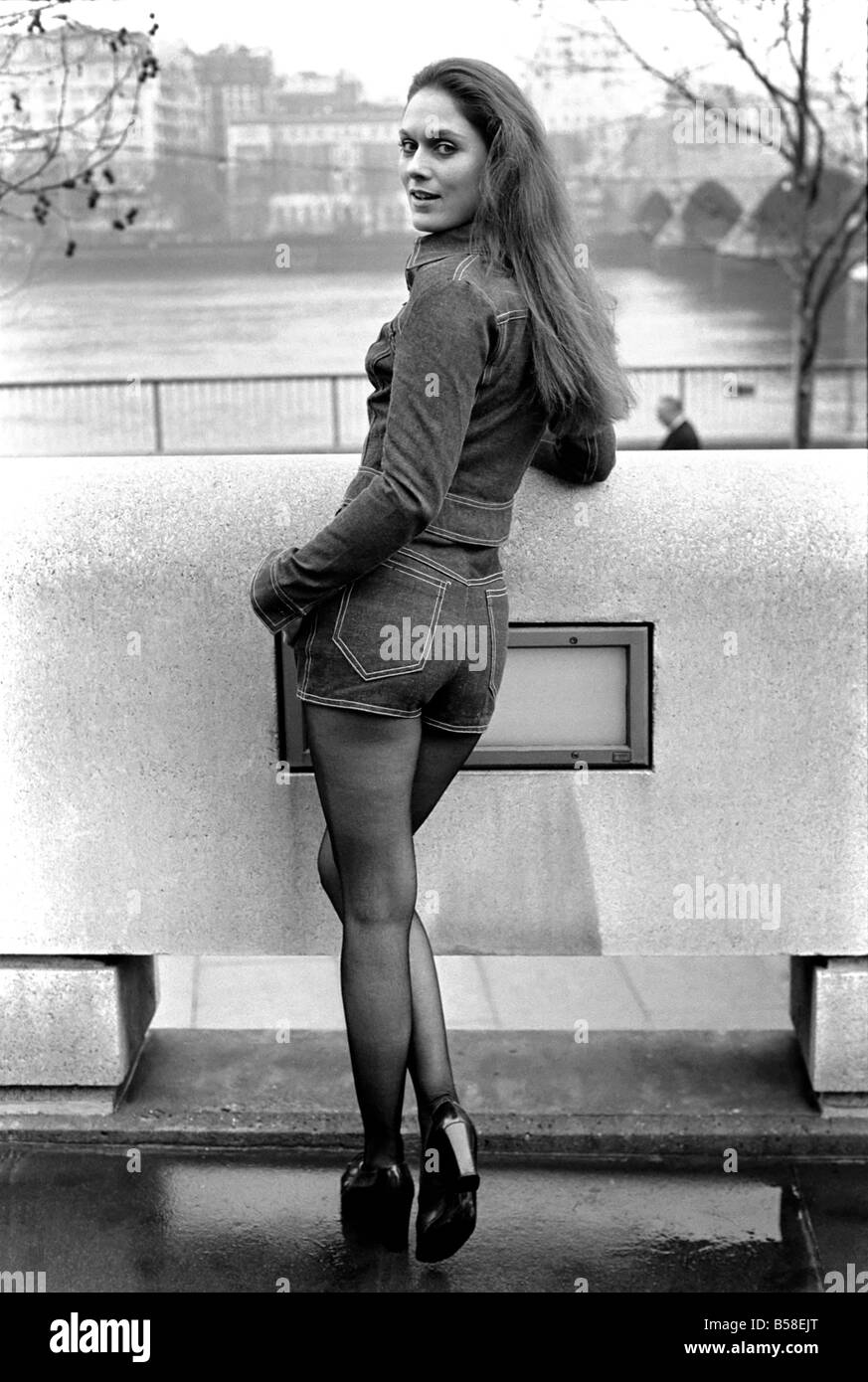 1970's Fashion: Shorts. January 1971 71-00161-019 Stock Photo