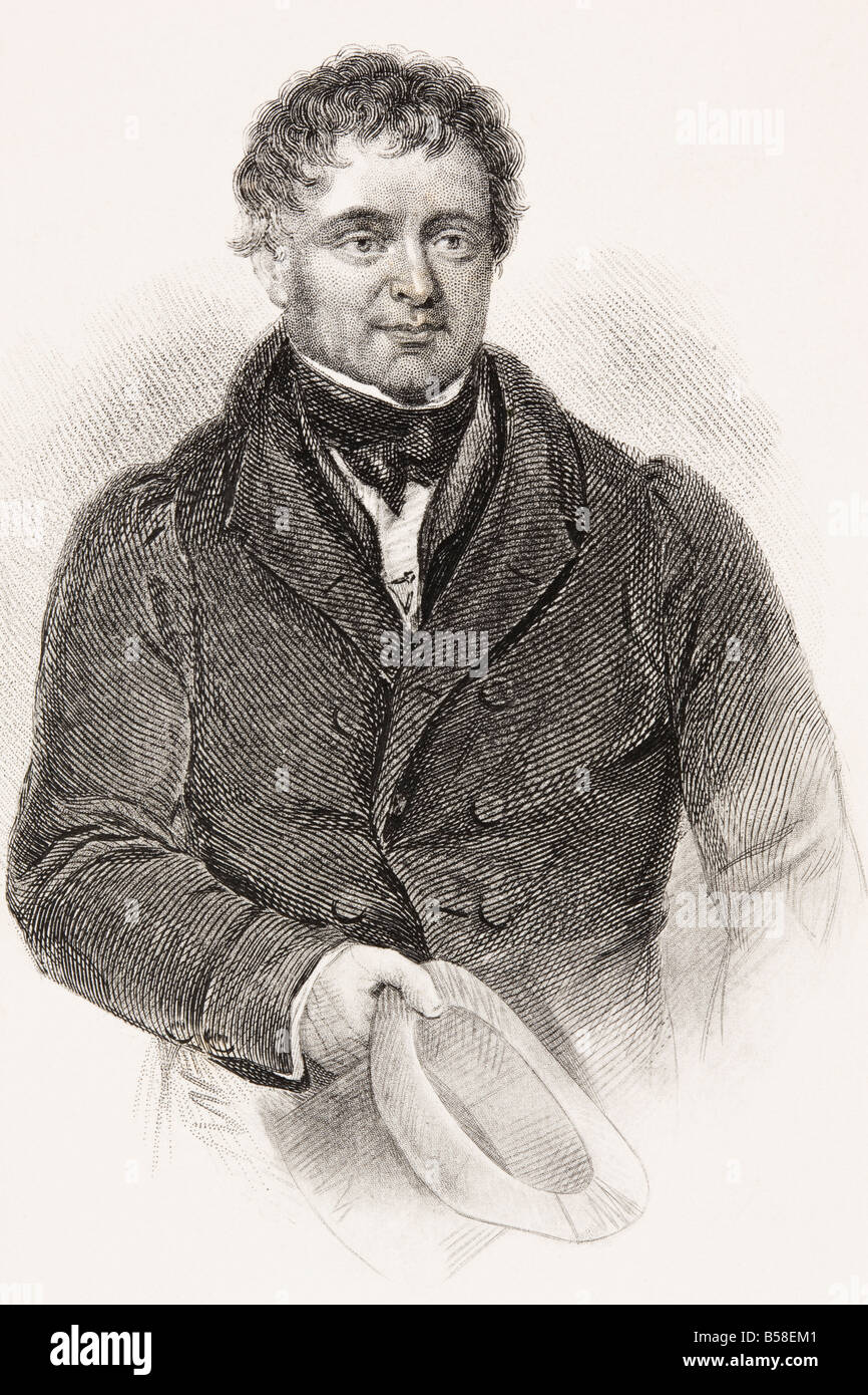 Daniel O'Connell, byname The Liberator, 1775 - 1847. First of the great 19th century Irish leaders in the British House of Commons. Stock Photo