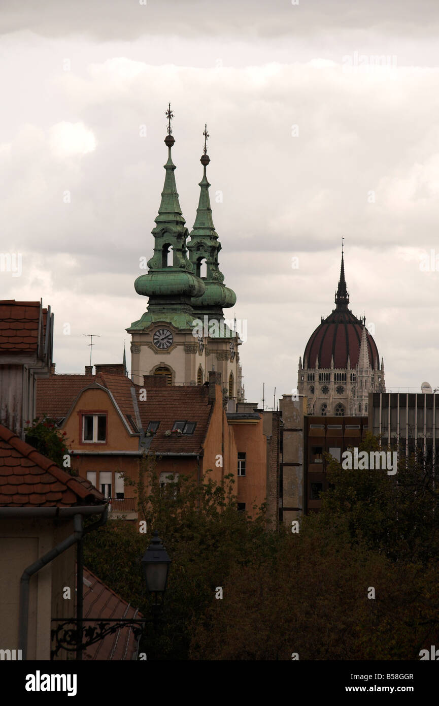 Saint Anne’s Church, Hungarian Parliament building, Budapest, Hungary Stock Photo