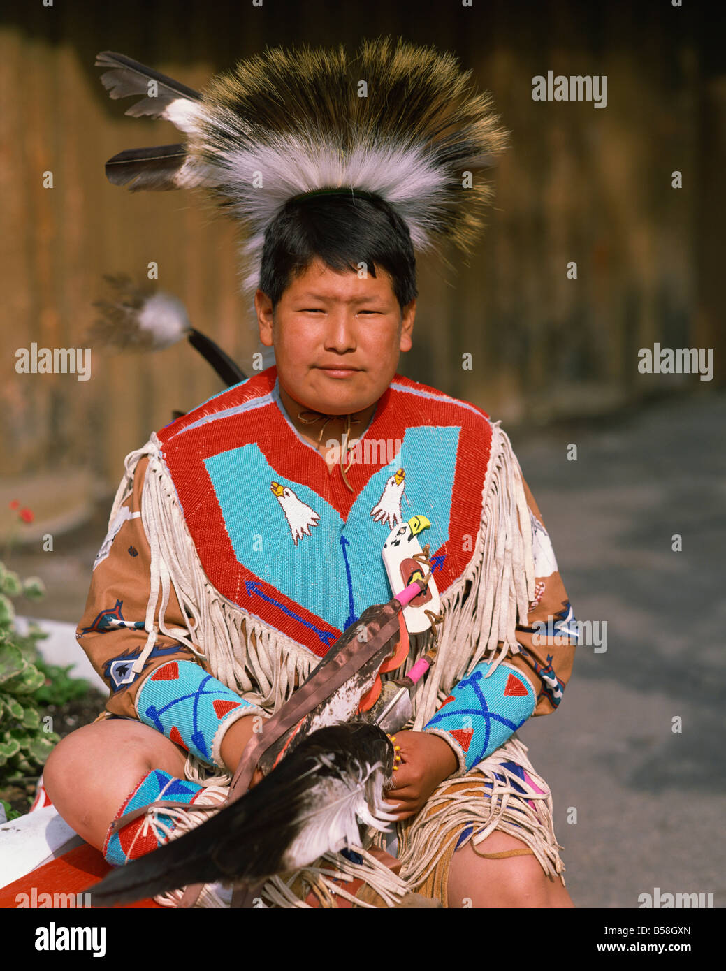Native American Calgary Alberta Canada North America Stock Photo Alamy