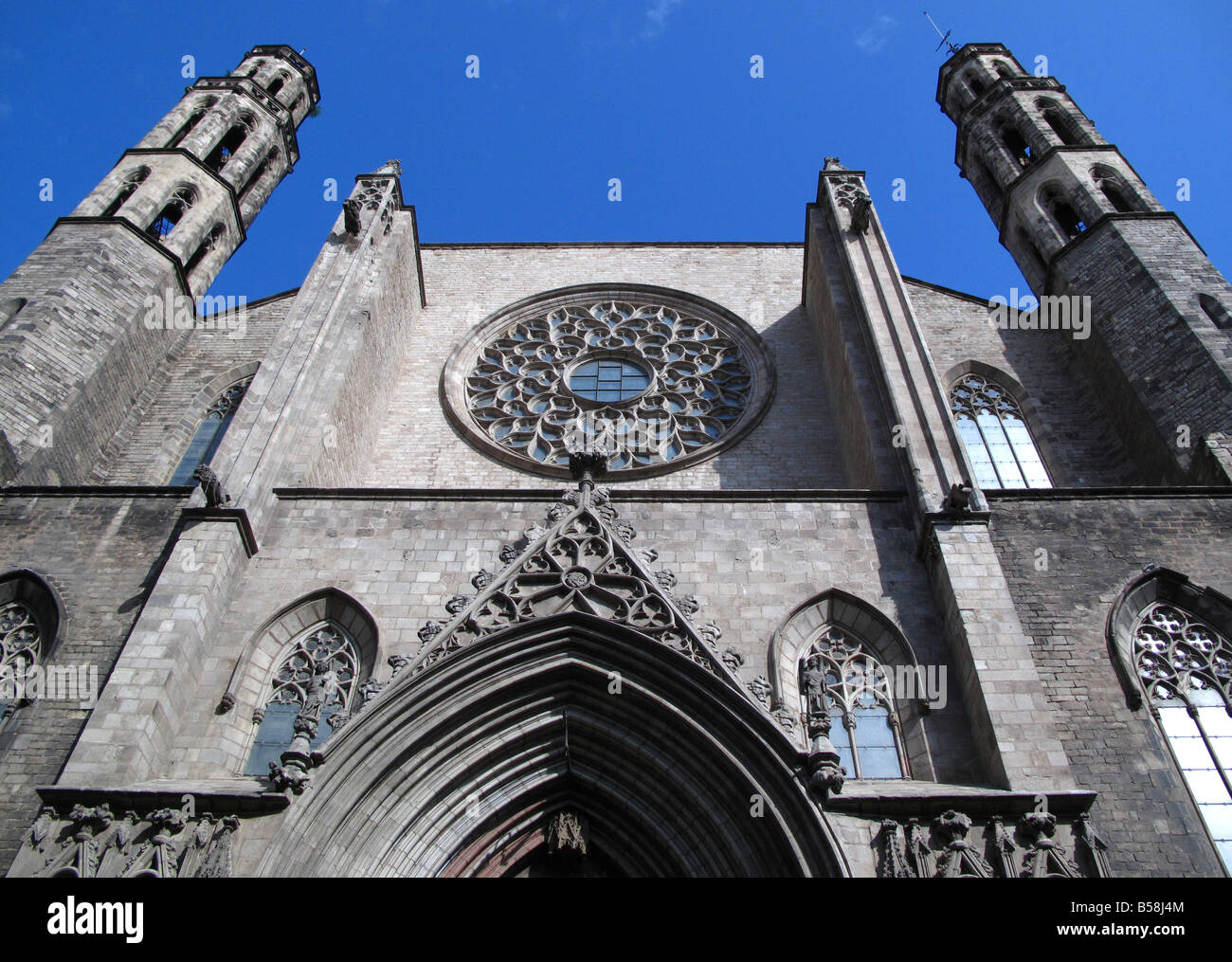 Basilica de santa maria del mar hi-res stock photography and images - Alamy