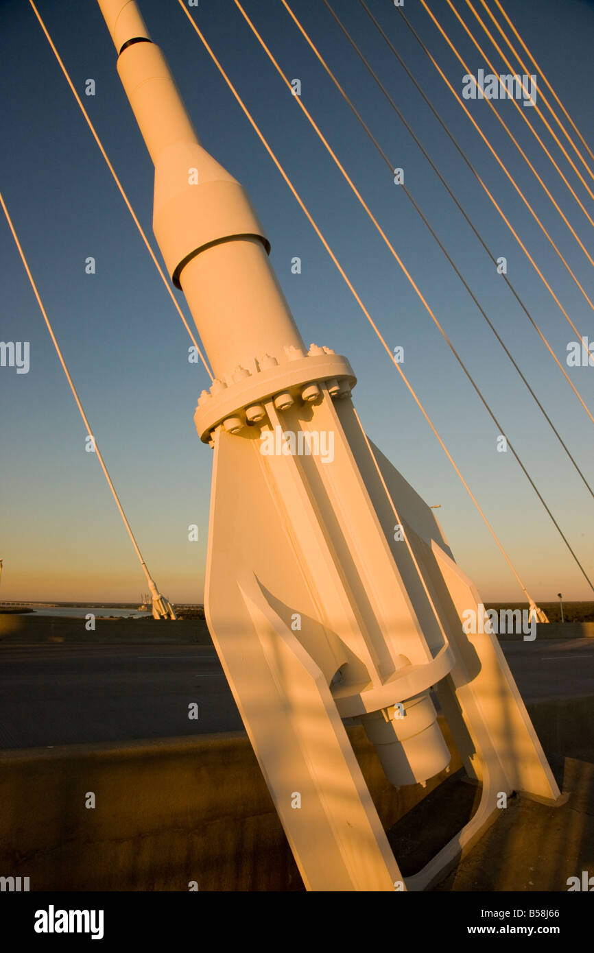 The Arthur Ravenel Jr. Bridge is a cable stayed bridge over the Cooper