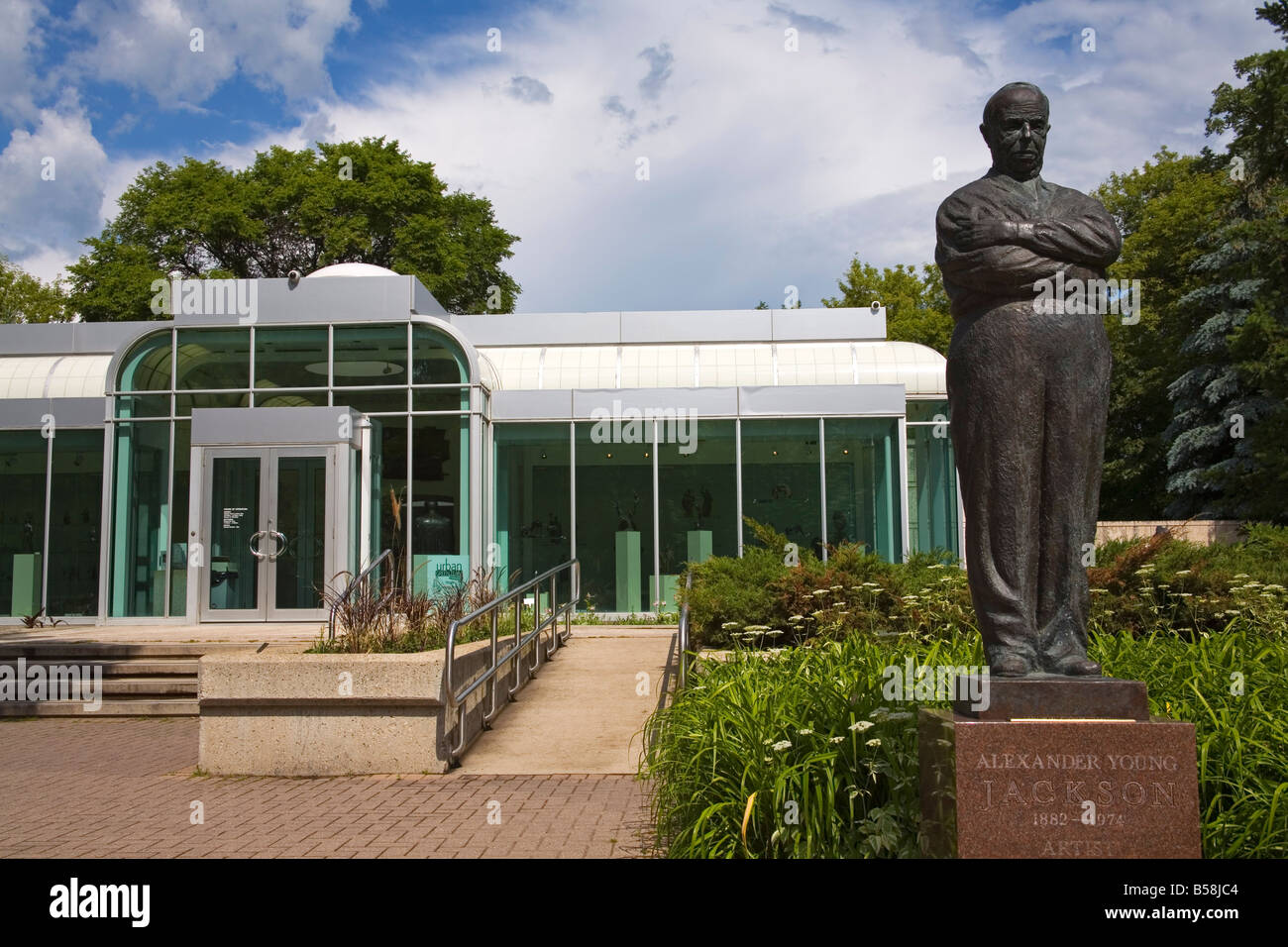 Leo Mol Sculpture Garden in Assiniboine Park, Winnipeg, Manitoba