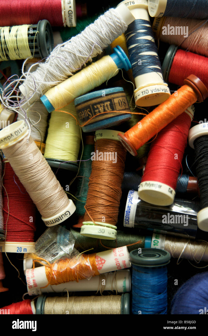 Piles of thread reels hires stock photography and images Alamy