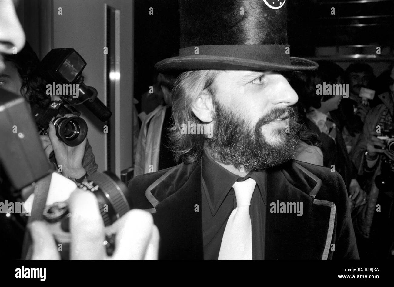 Film premiere of Tommy. Leicester Sq. Theatre. Some of the stars who