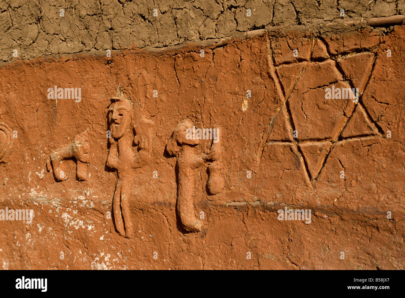 Felasha Jewish house Gondar Ethiopia Africa Stock Photo Alamy