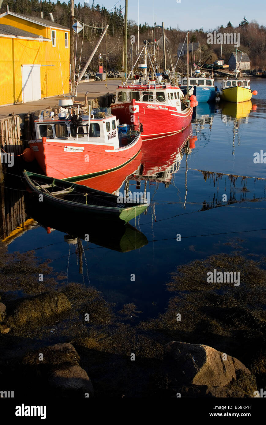 North West Cove fishing village, Nova Scotia, Canada, North America